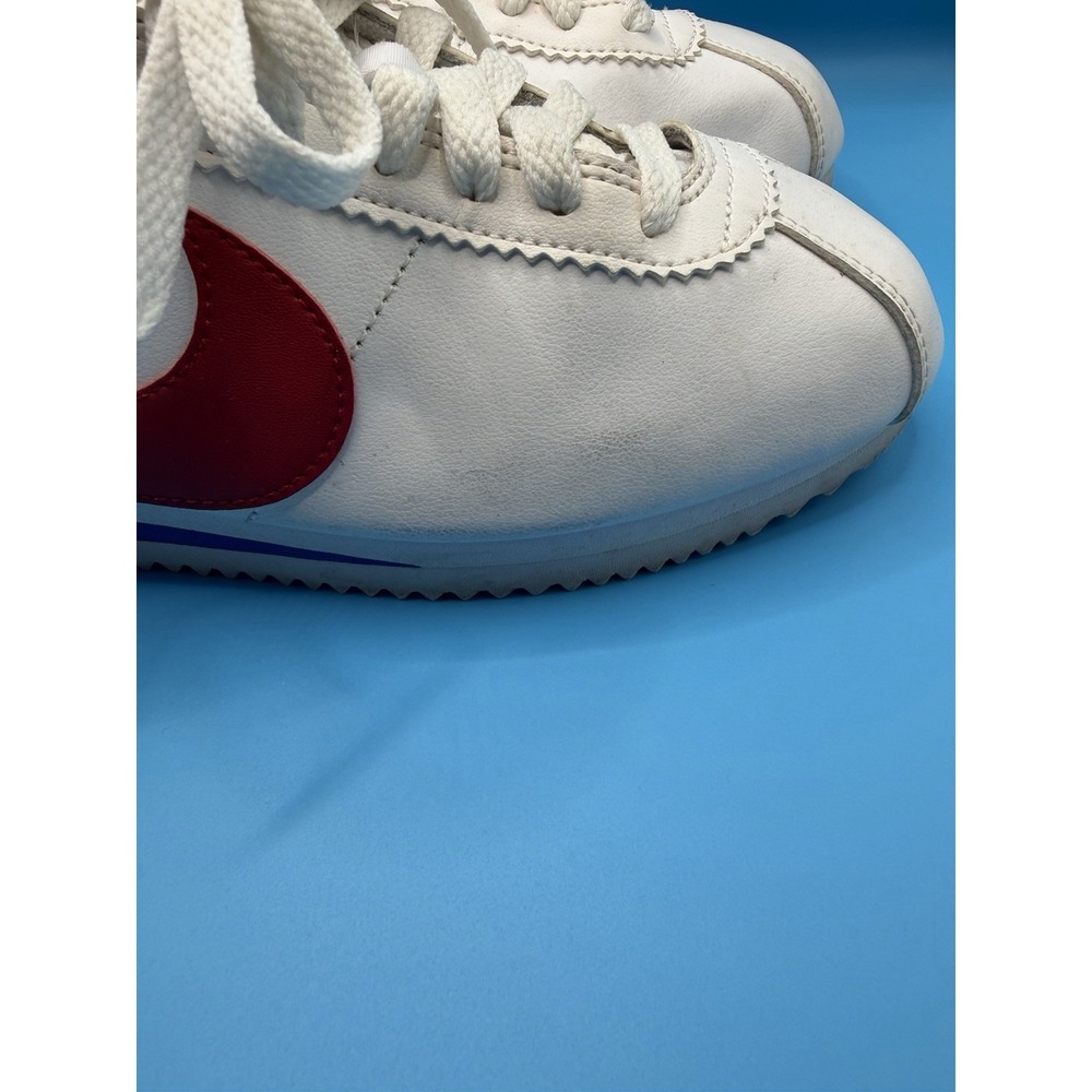 Nike Cortez Forest Gump White Red Blue Women's Size 8 Golf Shoes 807471-103 - Picture 5 of 12